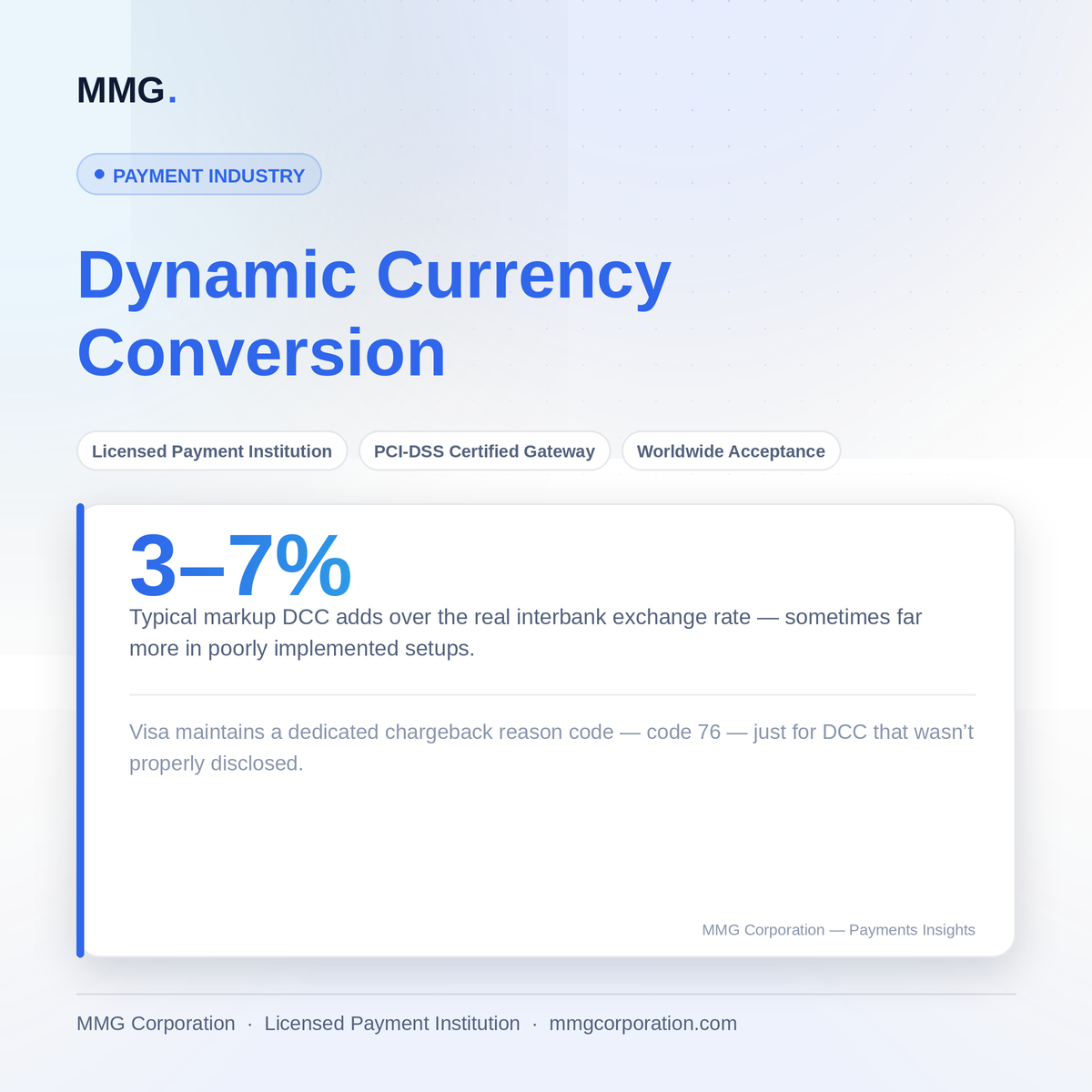 Dynamic Currency Conversion