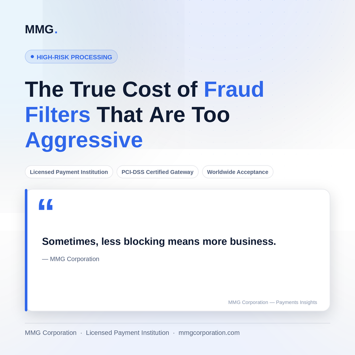 The True Cost of Fraud Filters That Are Too Aggressive