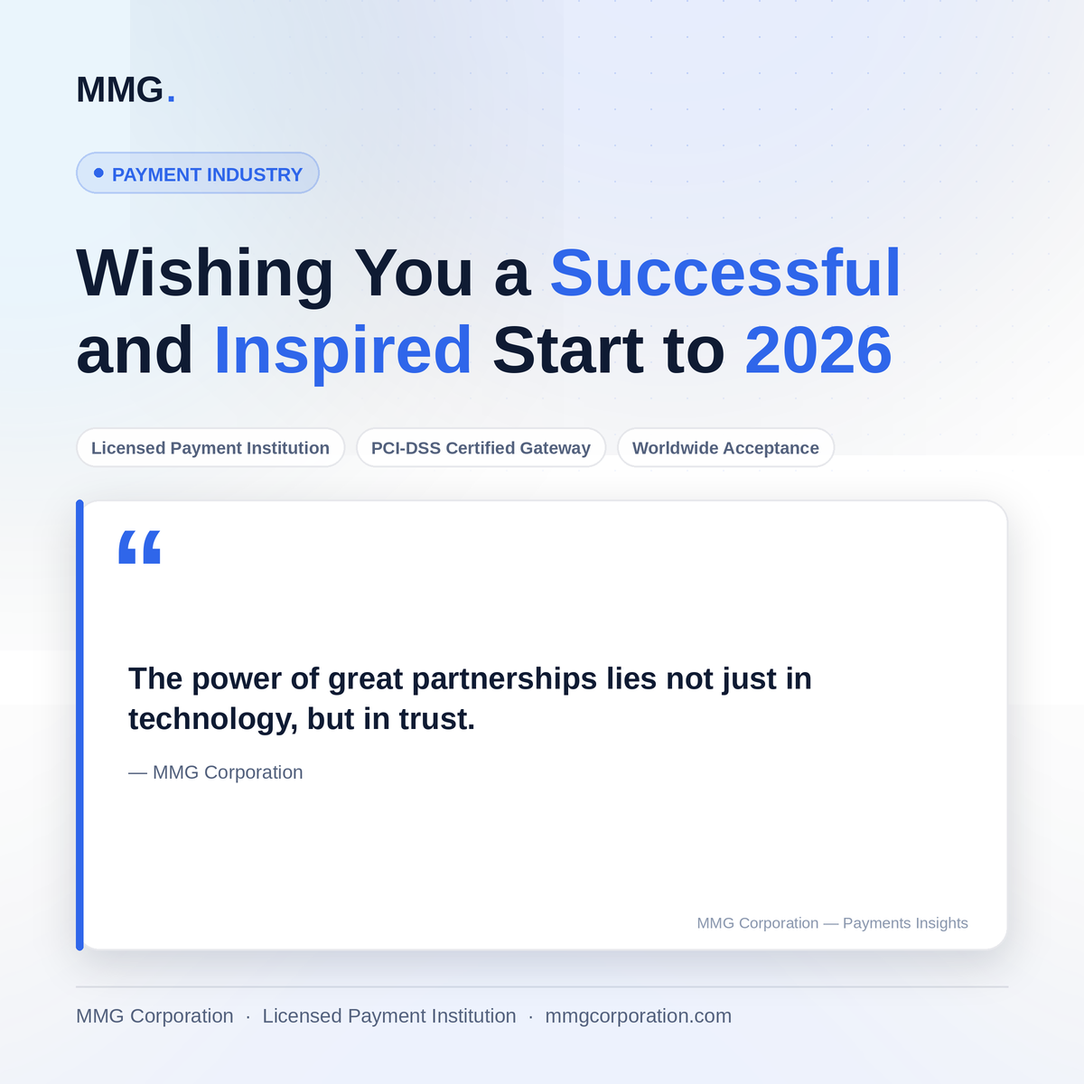 Wishing You a Successful and Inspired Start to 2026
