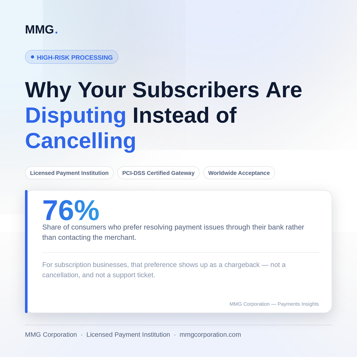 Why Your Subscribers Are Disputing Instead of Cancelling
