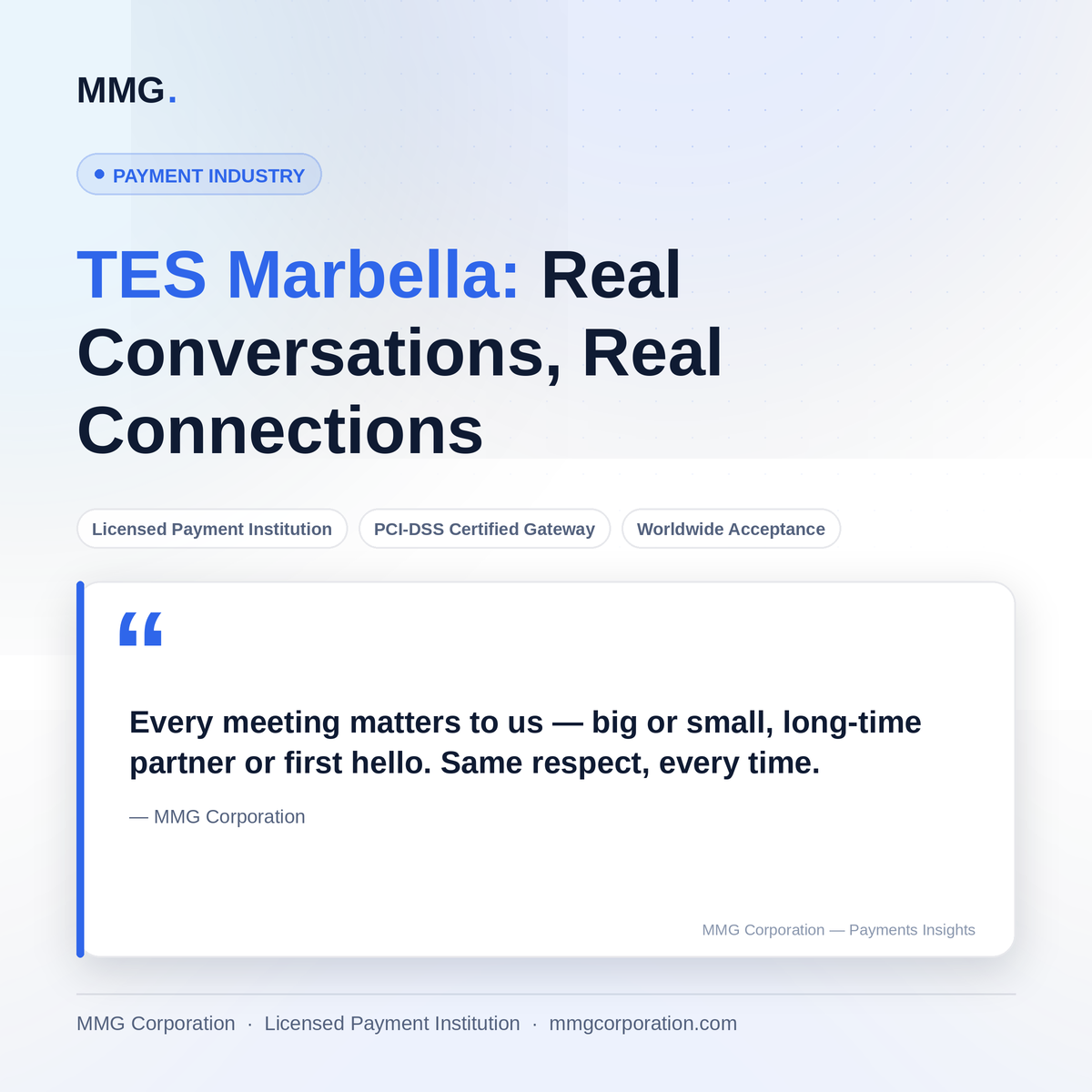 TES Marbella: Real Conversations, Real Connections