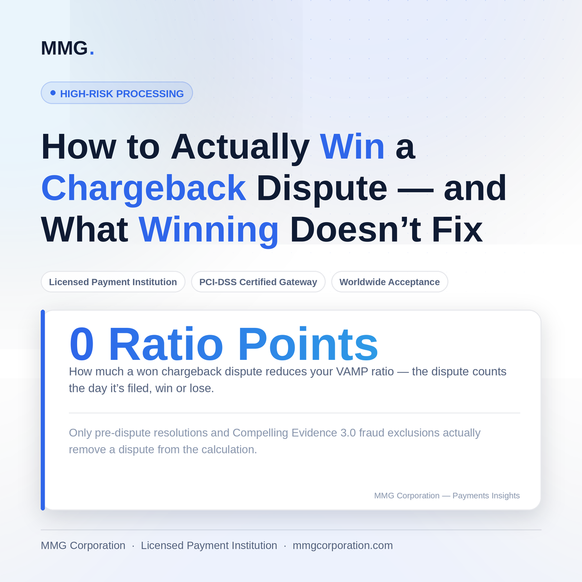 How to Actually Win a Chargeback Dispute — and What Winning Doesn't Fix
