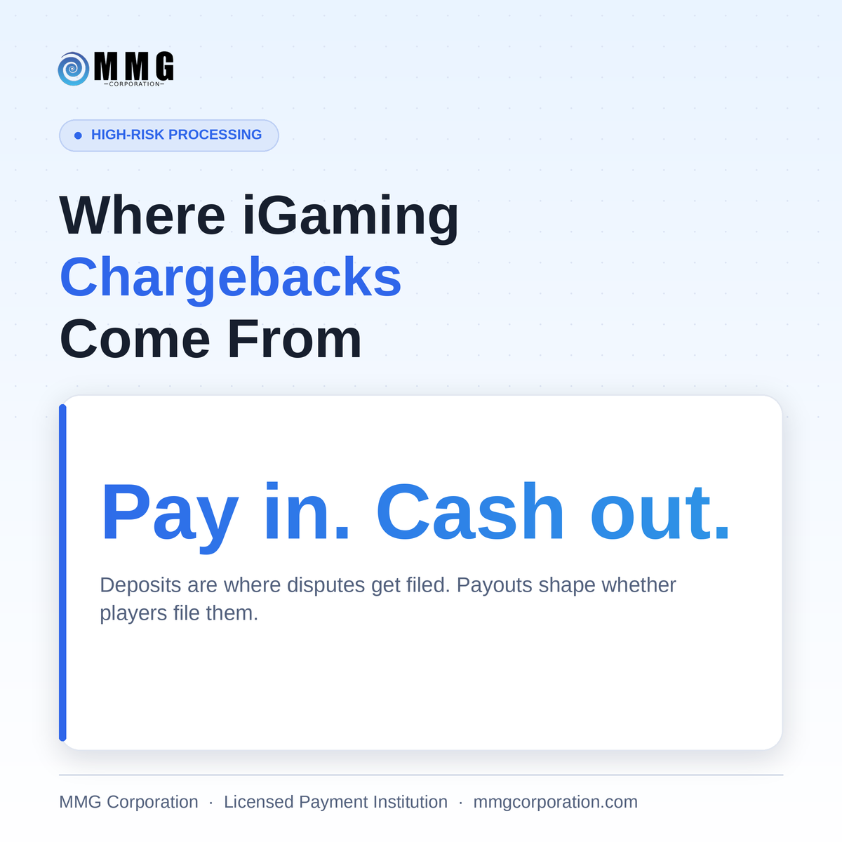 Where iGaming Chargebacks Come From, and How Payouts Help